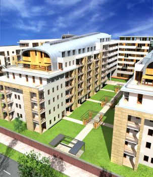 Residential complex in Zászlós street (5)